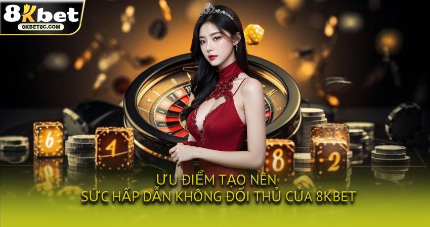 Ưu điểm tạo nên sức hấp dẫn không đối thủ của 8KBET